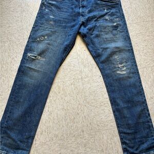 Ralph Lauren Men's Straight Blue Jeans